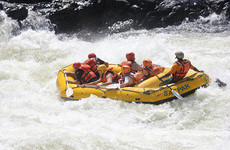 White water rafting Livingstone