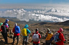 6 day marangu route trekking Arusha