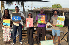 Échappée créative - atelier peinture / batik Grand Bassam