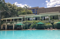 Pool Terrace And Bar At Serena Hotel Nairobi