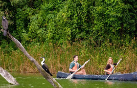 Lake duluti day trip – canoing & hiking
