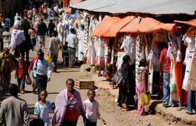 City tour of addis by car