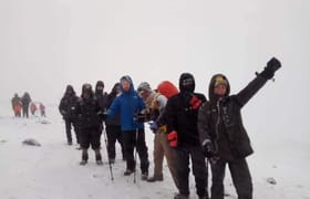 Mount kilimanjaro trekking via machame route - 7 day