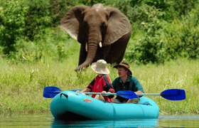 3nights /4days - zambezi island canoe trail
