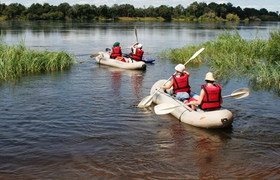4nights/5days - zambezi canoe safari trail