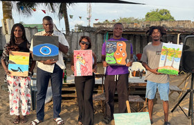 Échappée créative - atelier peinture / batik