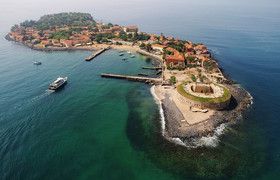 Gorée, patrimoine de l'humanité.