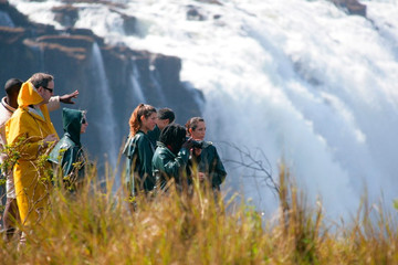 Guided tour of the victoria falls Livingstone