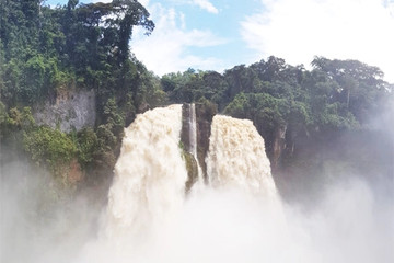 Visite des cascades d'ekom nkam Douala