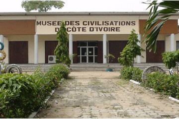 Le musée des civilisations de cote d'ivoire Abidjan
