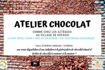 Atelier chocolat: comme chez les aztèque Abidjan