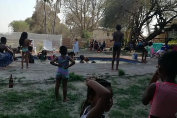 Big tree beach Maun