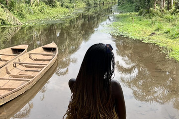 La rivière noire Porto Novo