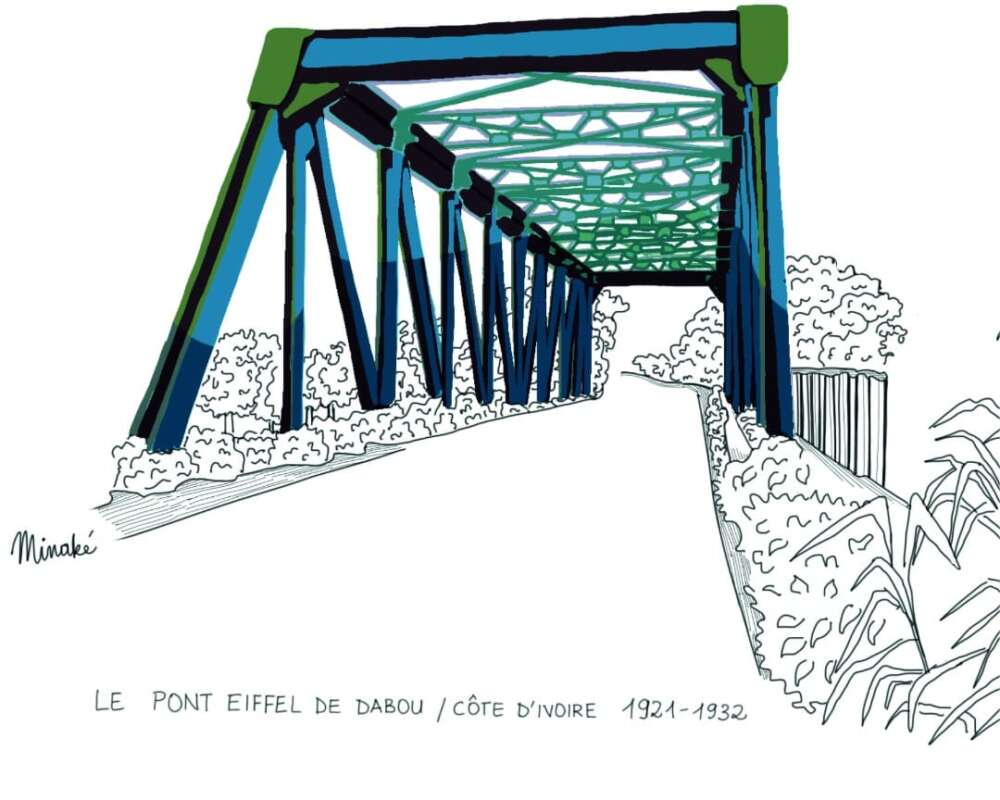 Le Pont Eiffel De Dabou Dabou