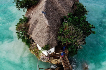 Le Rock Restaurant à Zanzibar Zanzibar