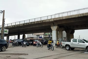 Passage superieure houeyiho Cotonou