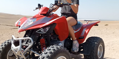 Quad biking in the desert - Photo 6