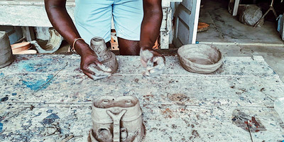 Atelier de poterie à grand-bassam - Photo 1