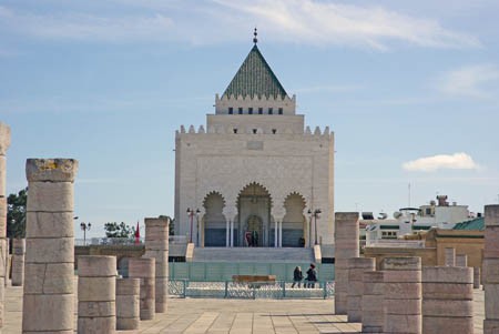 Mausolée de mohammad v Rabat