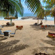 Palm rock beach