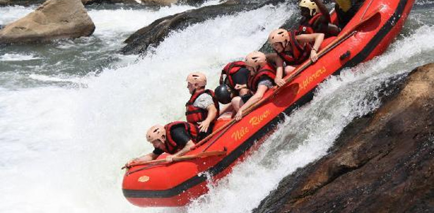 2-day group white water rafting, nature walk, zip-lining