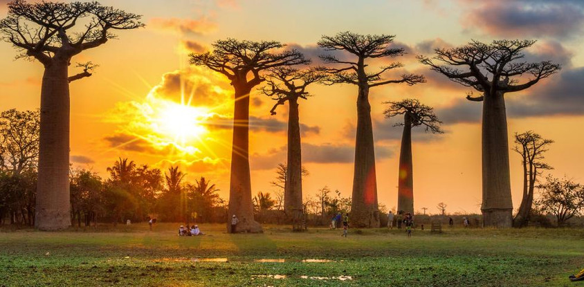 West and south of madagascar in 13 days