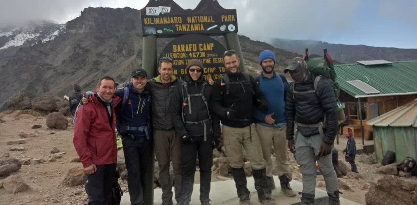 Mount kilimanjaro climbing via machame route 7 days