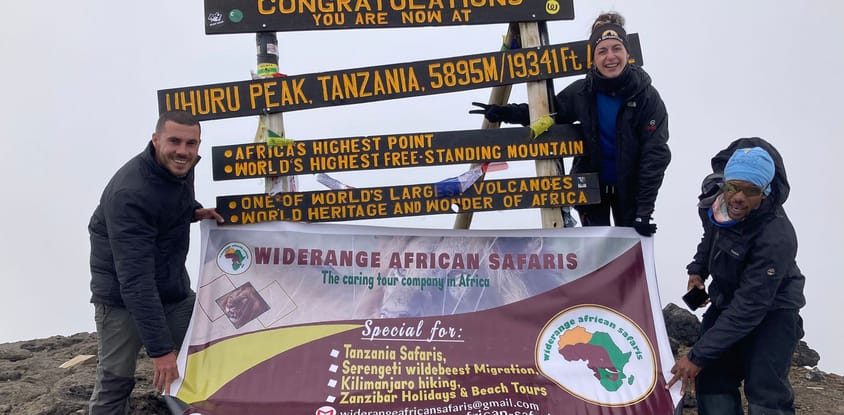 6 days machame route kilimanjaro hiking group departure 2026/2027