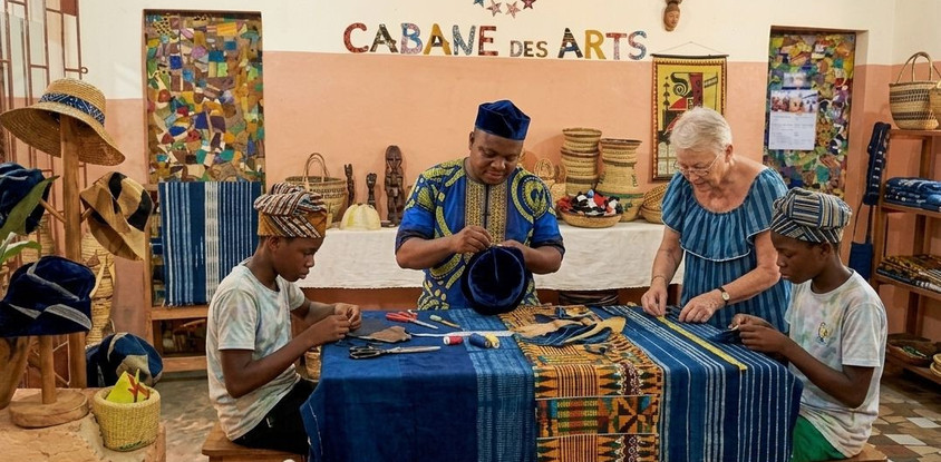 Atelier artisanal – créez votre propre chapeau traditionnel du bénin "gobi"