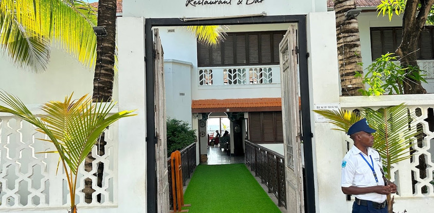 Beach house restaurant