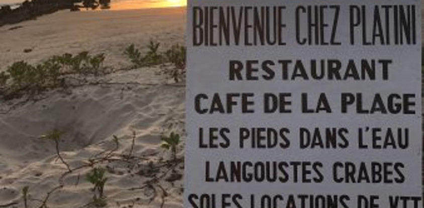 Café de la Plage – chez Platini