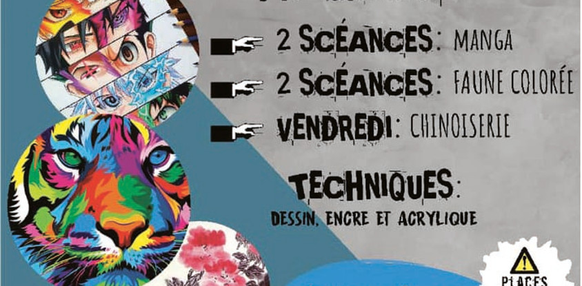 Cours de Dessin et Peinture avec Nancy Alliotte