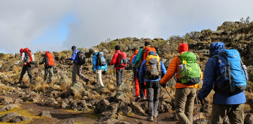 Day 7 shira route trekking