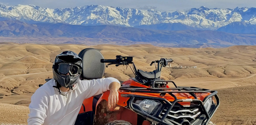Desert d'agafay : deux heures de quad