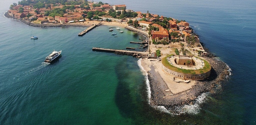 Gorée, patrimoine de l'humanité.