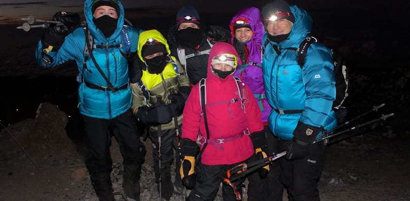 Kilimanjaro climb lemosho route 8 days
