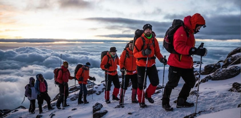 Kilimanjaro climb machame route 7 days