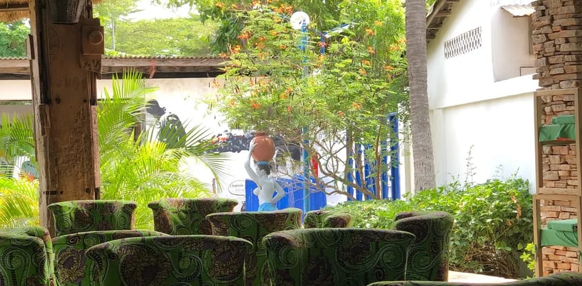 La brasserie de l'institut français de cotonou