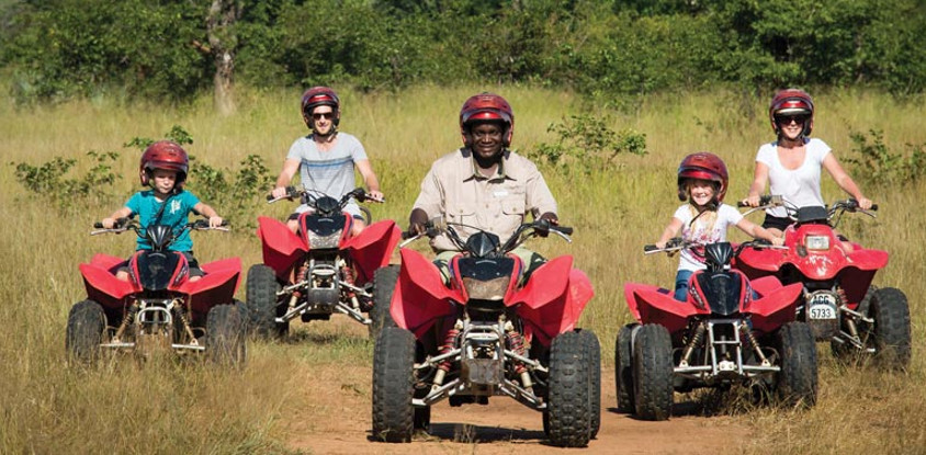 Quad bike local trail 