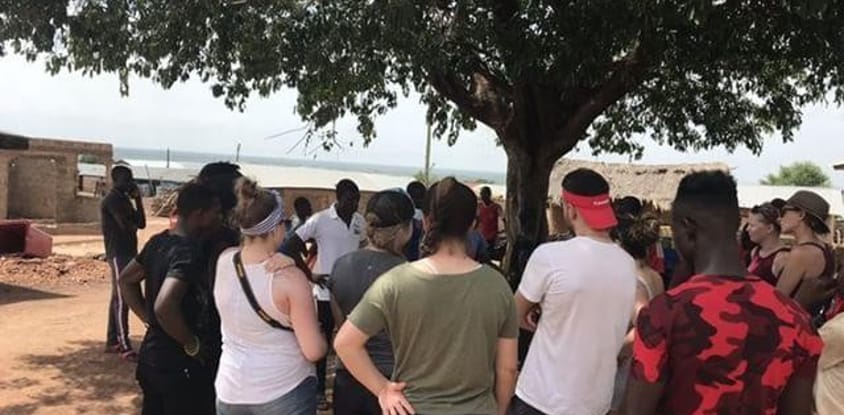 Students Tour in Ghana