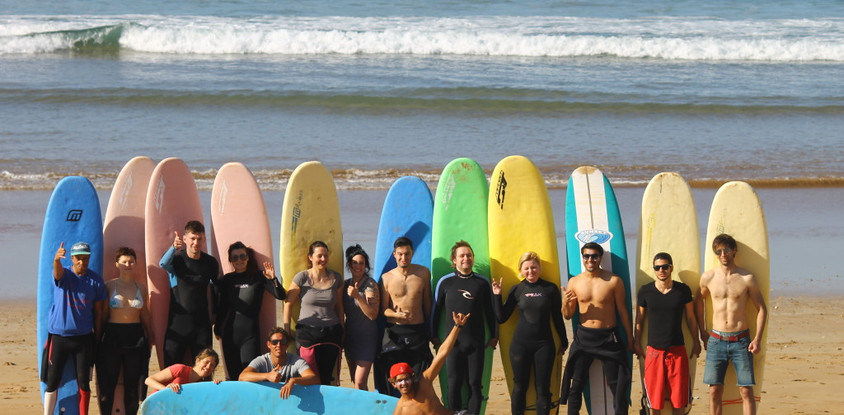 Surf and yoga package 